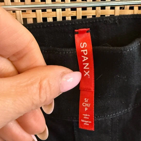 SPANX Black Skinny Jeans. - Picture 7 of 13